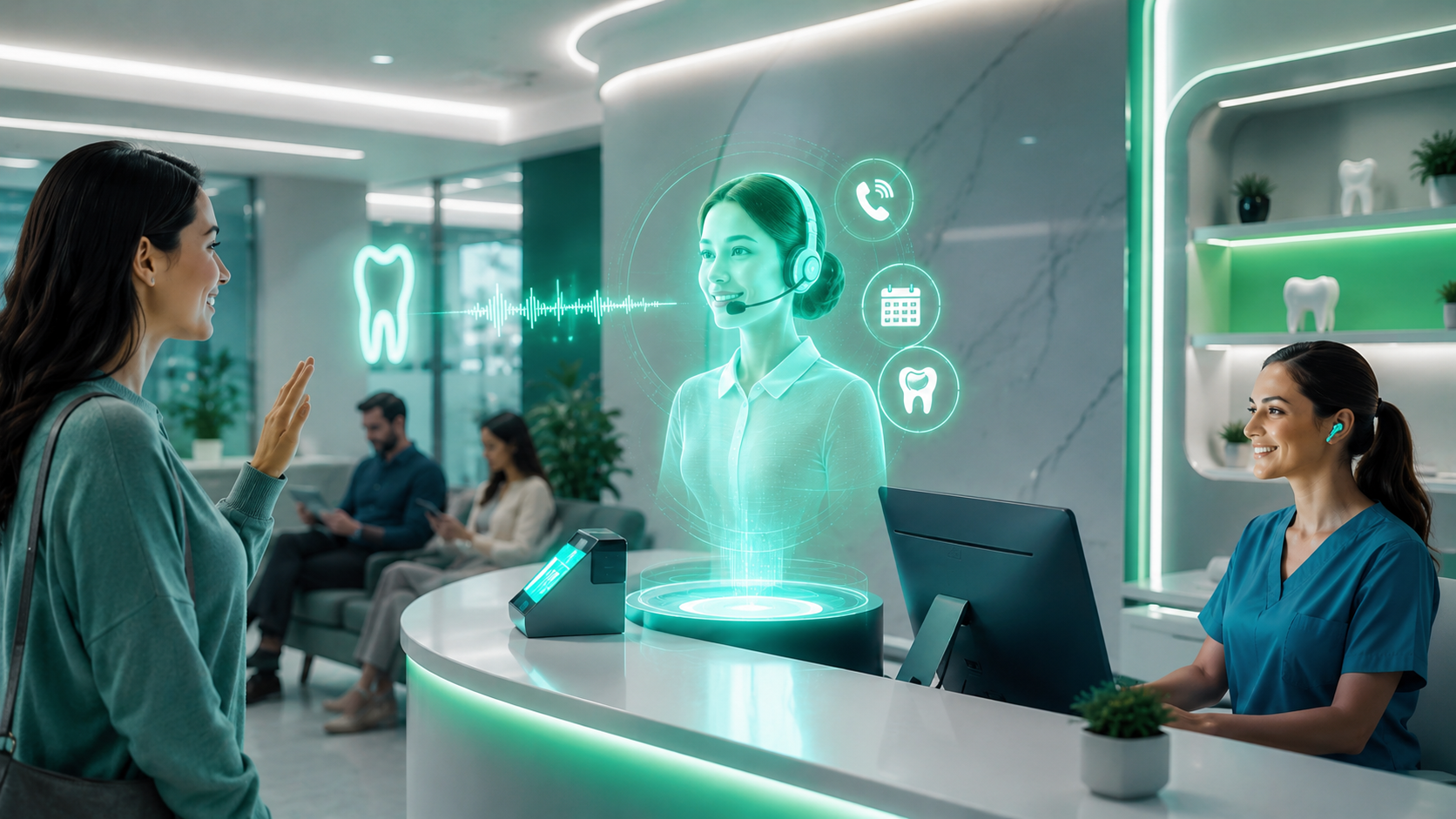 Voice Agent Front Desk for Dental Clinics.